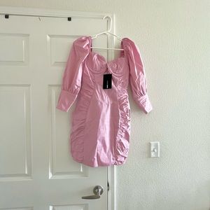 fashion nova pink mini dress